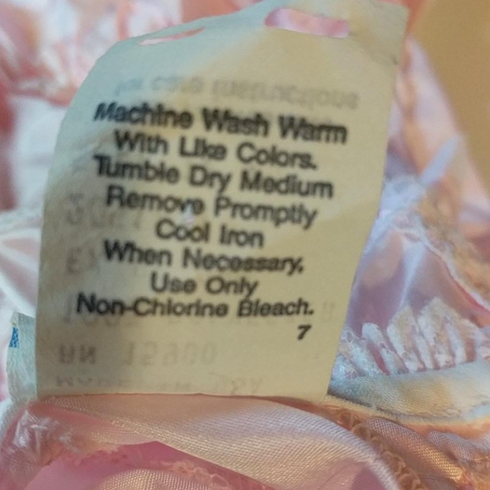 Vintage Mothercare Pink Satin Dress - Picture 8 of 8
